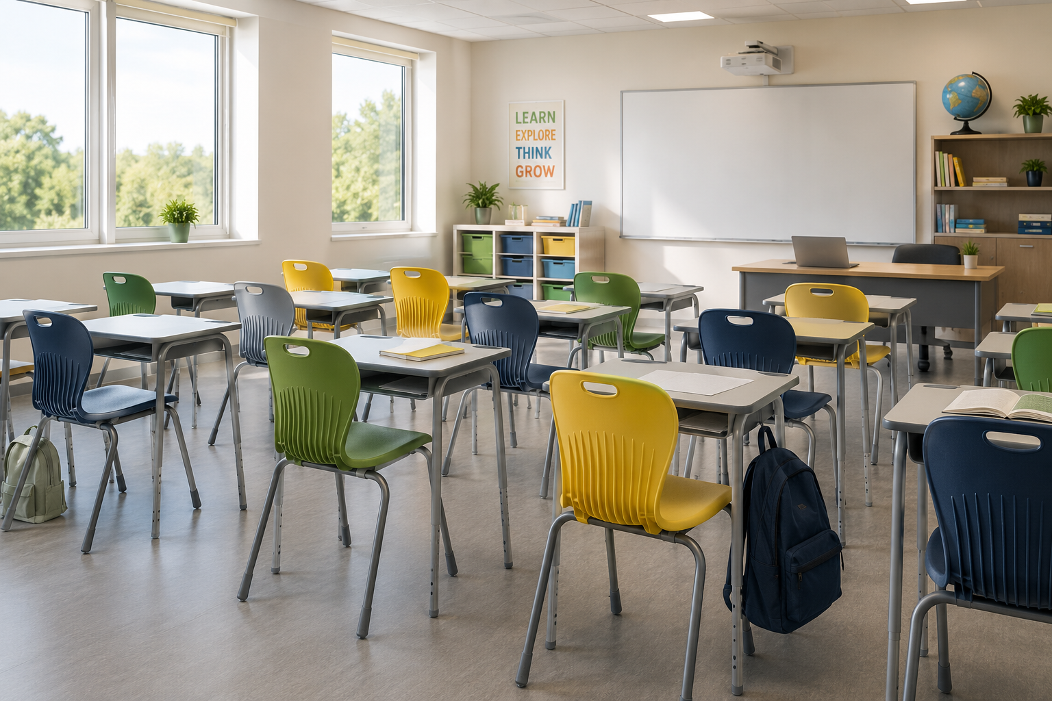Classroom chair guide